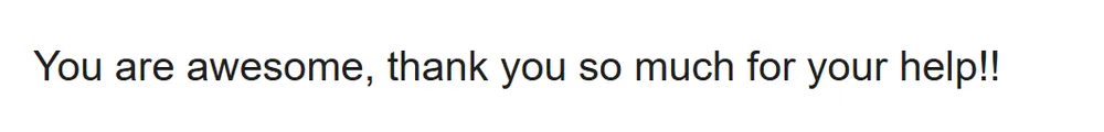 Real email from Yahshiva, thanking Tomisin for his private advice (email address hidden)